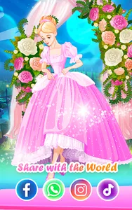 Princess Color by Number Game screenshot 5