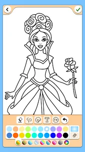 Princess Coloring Game screenshot 10