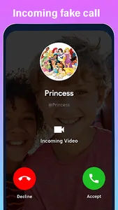fake call with Princess screenshot 5