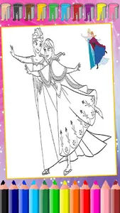 Princess Coloring:Drawing Game screenshot 19