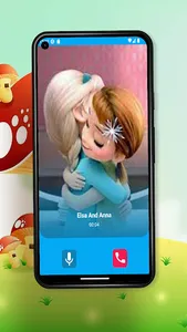 Elsa & Anna Prank  Video Call screenshot 6