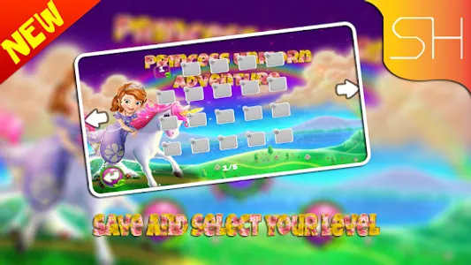 Princess Unicorn Adventure screenshot 1
