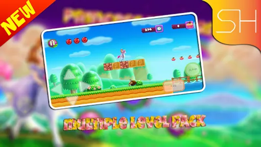 Princess Unicorn Adventure screenshot 2