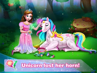 Unicorn Princess 3 –Save Littl screenshot 3