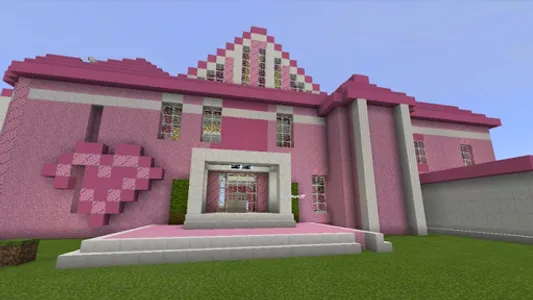 Princess House Pink Map For MC screenshot 0