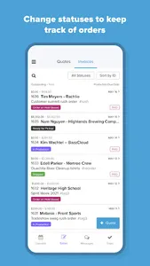 Printavo screenshot 2