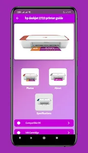 hp deskjet 2723 printer guide screenshot 0