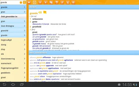 Woordenboek Italiaans Prisma screenshot 5