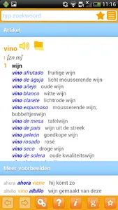 Woordenboek Spaans Prisma screenshot 0