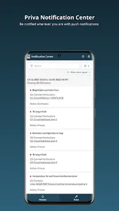 Priva Notification Center screenshot 1