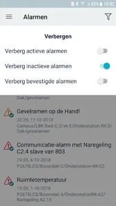 Priva Alarms screenshot 1