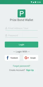 Prize Bond Wallet screenshot 1