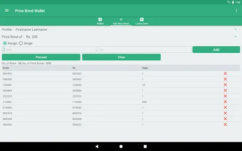 Prize Bond Wallet screenshot 18