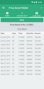 Prize Bond Wallet screenshot 5