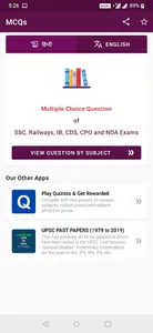 MCQs in Hindi & English screenshot 2