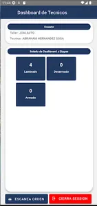 ProOrder Tecnicos screenshot 1