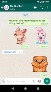 Beautiful Animals Stickers screenshot 0