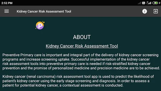 Kidney Cancer Health Risk Asse screenshot 12