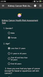 Kidney Cancer Health Risk Asse screenshot 3