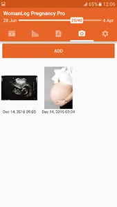 WomanLog Pregnancy Pro screenshot 3