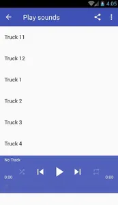 Truck sounds screenshot 2