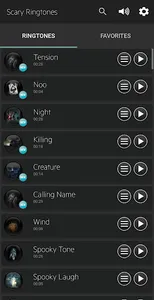Scary Ringtones & Horror Sound screenshot 0