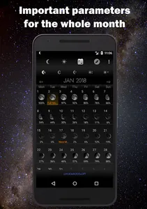 Moon Phase Calendar screenshot 2