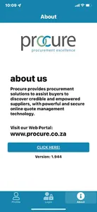 Procure Mobile screenshot 0