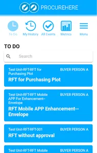 Procurehere screenshot 1