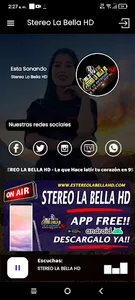 STEREO LA BELLA HD screenshot 0