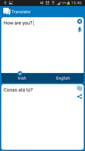 Irish - English dictionary screenshot 6