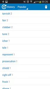 Hebrew - English dictionary screenshot 7