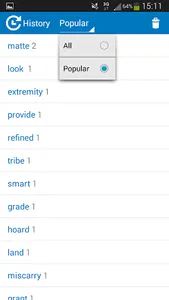 Tamili - English dictionary screenshot 7