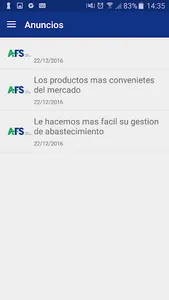 AFS - Food Service screenshot 2