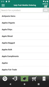 Indy Fruit Mobile Ordering screenshot 2