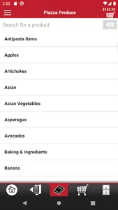 Piazza Produce Checkout App screenshot 2