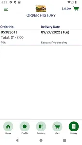 Valley Food Service Checkout screenshot 4