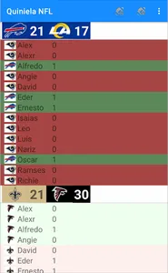 QuinielaNFL screenshot 1