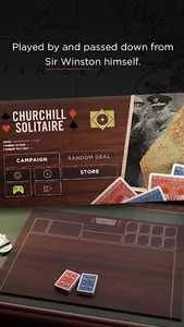 Churchill Solitaire Card Game screenshot 1