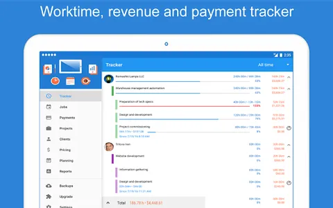Trice - work time tracker app  screenshot 8