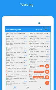 Express Worklog - timesheet, w screenshot 10