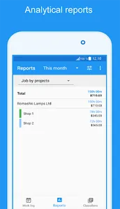 Express Worklog - timesheet, w screenshot 4