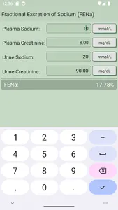 FENa Calculator screenshot 12