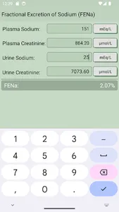 FENa Calculator screenshot 31