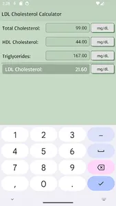 LDL Cholesterol Calculator screenshot 0