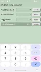 LDL Cholesterol Calculator screenshot 17