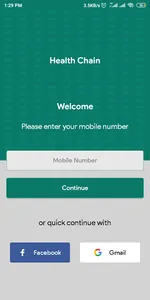 HealthChain screenshot 0
