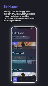 Take3Breaths Guided Meditation screenshot 1