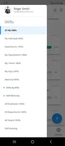 Profit.co OKR Software screenshot 1