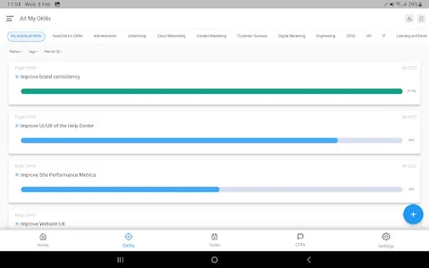 Profit.co OKR Software screenshot 10